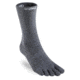 Injinji Liner Crew Nuwool Socks - Mens, Charcoal, Small, 060370-CHR-S