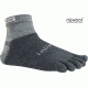 Injinji Run 2.0 Lightweight Mini-Crew NuWool Socks - Men's-Charcoal-Medium