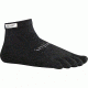 Injinji Run 2.0 Lightweight Mini-Crew Sock - Mens-Black-Large