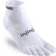 Injinji Run Lightweight Mini Crew Xtralife Socks - Mens, White, Small, 201130-WHT-S