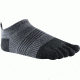 Injinji Run Lightweight No-Show Sock - Womens-Black/Gray-M/L