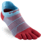 Injinji Run Lightweight No Show Socks - Womens, Guava, XS/S, 201111-GUA-XS/S