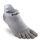 Injinji Run Lightweight No Show Socks - Womens, White/Sand, XS/S, 201111-WAS-XS/S