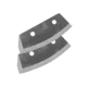 ION Kit Replacement Blades Turbo, Gray, 8-Inch, 41286