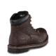 Irish Setter Farmington 83604 Mens Boot w/ Safety Toe, 6 in Height, Dark Brown Worn Saddle Leather, D Medium Width, Brown, 9.5, 83604D 095