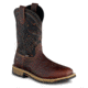 Irish Setter Marshall 83938 Mens Pull-On Boot w/ Safety Toe, 11 in Height, Waterproof, Leather, D Medium Width, Dark Brown/Black, 9.5, 83938D 095
