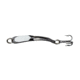 Iron Decoy Steely 1 Lure 1.5, Black/Glow in the Dark, 1/12 oz, Steely 1 BGW