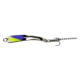 Iron Decoy Steely 3 Lure 2.75'', Silver/Purple Chartreuse, 1/4 oz, Steely 3 SPCH
