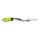 Iron Decoy Steely 3 Lure 2.75'', Silver/Chartreuse, 1/4 oz, Steely 3 SCH