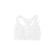 Isis Sport Seamless Bra - Women's-White-Small