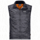 Jack Wolfskin Air Lock Vest Men, Ebony, 2X Large, 1203731-6230006