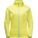 Jack Wolfskin Kalari Trail Jacket - Womens, Lemon, Small, 1305881-3075002