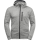 Jack Wolfskin Riverland Hooded Jacket - Mens, Light Grey, Medium, 1707231-6111003