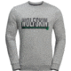 Jack Wolfskin Slogan Sweatshirt - Mens, Light Grey, Large, 1707391-6111004