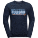 Jack Wolfskin Slogan Sweatshirt - Mens, Night Blue, Medium, 1707391-1010003