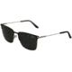 Jaguar 37362 Sunglasses, Black-Gold, Fashion Lenses, 56-18-145, 37362-6101