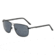 Jaguar 37365 Sunglasses, Black, Fashion Lenses, 57-17-145, 37365-6100