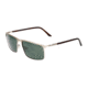 Jaguar 37366 Sunglasses, Gold-Brown Frame, Polarized Lens, 60-16-145, JG37366606000