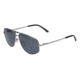 Jaguar 37503 Sunglasses, Grey-Black Frame, Polarized Lens, 60-12-145, JG37503606500