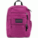 Jansport Big Student Backpack-Cyber Pink
