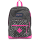 Jansport City Scout-Shady Gray / Fluorescent Pink