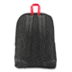 Jansport Exposed 25L Backpack, Black/Fluorescent Red, JS0A3C4X4B7
