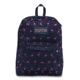 Jansport Superbreak Backpack-Navy Moonshine/Pink Flamingo