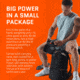 Jawku Mini Muscle Blaster, Black/Orange, MB-Mini