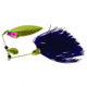 JB Lures Pro-Laser Plus Spinnerbait, Black/White/Red, 3/8oz, PLP3801