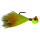 JB Lures Rabbit Hair Jig 1/16 oz Chartreuse-Orange/Chartreuse-Orange, RH163C