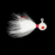 JB Lures Rabbit Hair Jig 1/16 oz, White/White, RH161C