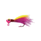 JB Lures Rabbit Hair Jig 1/32 oz, Pink/Yellow, RH322C
