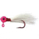 JB Lures Rabbit Hair Jigs 1/16 oz. Pink/White 2/PACK, RH169P