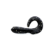 Jerry's Lures Assault Grub, 20, 1in, Midnight, Gold Mf, Black w/Gold Flake, 71069
