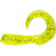 Jerry's Lures Assault Grub, 20, 2in, Chartreuse Mf , Chartreuse w/ Silver Flake, 72033