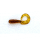 Jerry's Lures Assault Grub, 20, 2in, Rootbeer, 72014