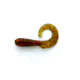 Jerry's Lures Assault Grub, 20, 2in, Ugly Perch, Moss Green w/ Orange Flake, 72076