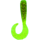 Jerry's Lures Assault Grub, 10, 4in, Motor Oil Mf, Motor Oil Mf, 74046