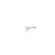 Jerry's Lures Mini Skirt Minnow, 20, 1 1/2in, Glow Minnow, Glow Minnow, 81923