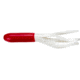 Jerry's Lures Mini Skirt Soft Bait, 20, 1 1/2in, Red/White, Red/White, 81093