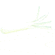 Jerry's Lures Mini Skirt Soft Bait, 20, 1 1/2in, Pearl, 81010