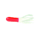 Jerry's Lures Mini Skirt Soft Bait, 20, 1 1/2in, Red/Pearl, 81057