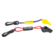 Jet Logic Safety Whistle &amp; Lanyard, Purple / Yellow, W-1