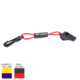 Jet Logic Safety Whistle &amp; Lanyard, Red / Black, W-2