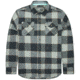 USED Jetty Breaker Flannel - Men's, Large, Grey, F21BREA-MFGRY-L, EDEMO1