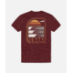 Jetty Grom Sunup Tee - Kids, Maroon, YM, 26607