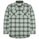Jetty Mens Breaker Flannel Shirt, Grey, Small, F24BREA-M11002GRY-S