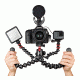 JOBY Gorilla Pod Rig Aluminum Tripod for DSLR Camera and Accessories, Black, JB01522