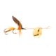 Joes Flies Short Striker Classic In-Line Spinner Fly, Sz 10, Light Cahill, 130-10