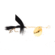 Joes Flies Short Striker Classic In-Line Spinner Fly, Sz 8, Black Gnat, 127-8